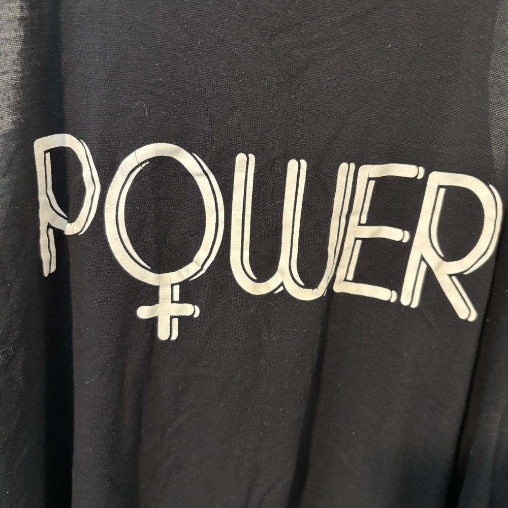 Fifth Sun Black 'Power' Tank Top - Picture 2 of 6